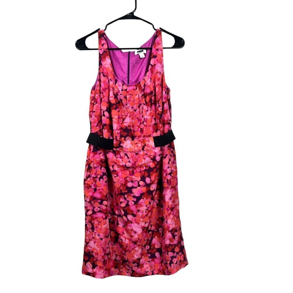 Loft Women's Pink Floral Dress